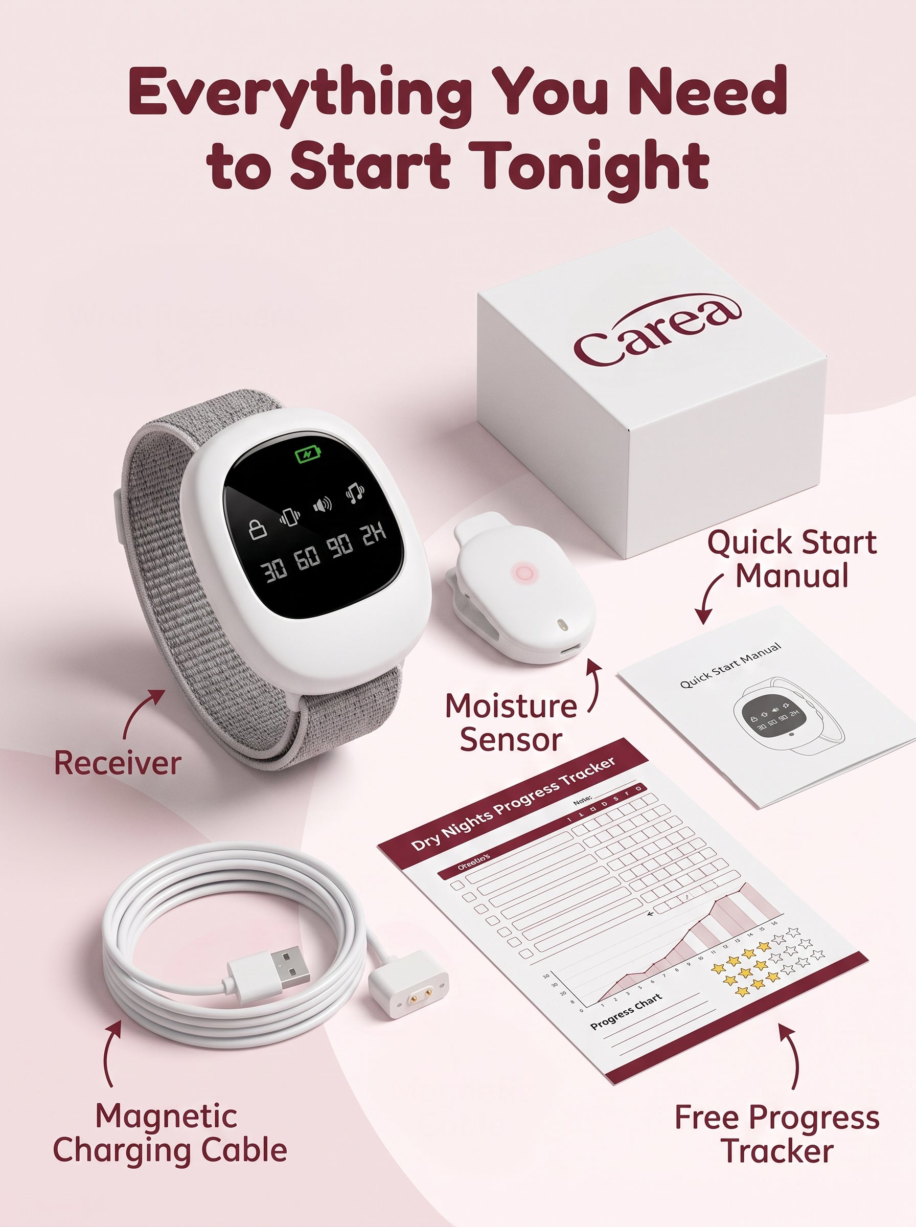 Carea NightCue Bedwetting Alarm